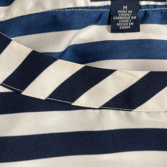 Tommy navy blue and white stripe top - Picture 7 of 7
